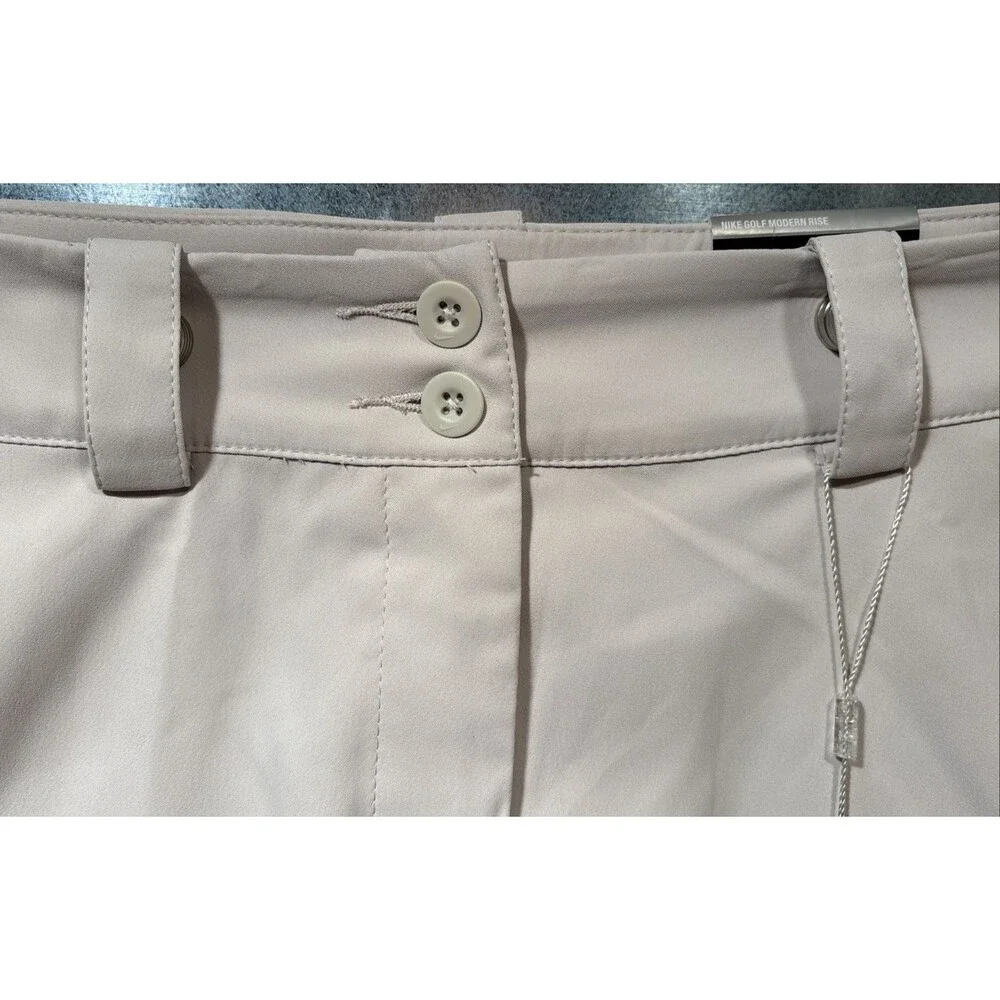 Nike Golf Tour Performance Dri-Fit “Modern Rise” Bermuda Shorts Womens Sz 4 NWT